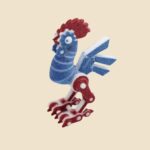 Trophées TriDifoodies sur mesure en impression 3D design personnalisé pour événements